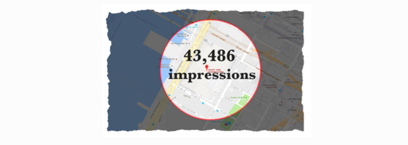 ABRAMS Becoming Andy Warhol Comic Con Proximity Targeting Map